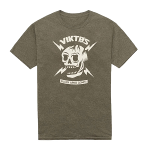 VIKTOS Men's Upriver Olive Heather Tee (18149) - Viktos