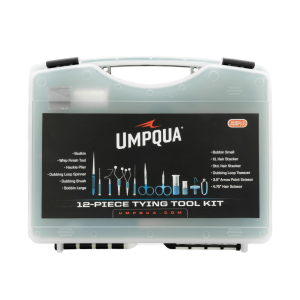 UMPQUA Dreamstream+ Blue 12-piece Master Tying Tool Kit (31201)