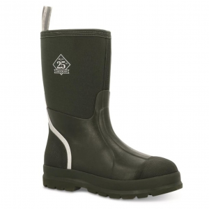 MUCK BOOT COMPANY Men's 25th Anniversary Green/Silver Chore Mid Boots (CHM25Y32)