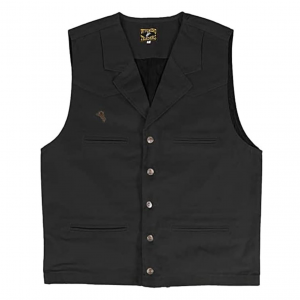 WYOMING TRADERS Men's Bronco Tall Canvas Vest (VC)