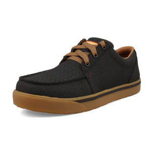 TWISTED X Men's Work Kicks Charcoal Shoe (MCAN009) - Twisted X