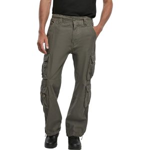 BRANDIT INDIVIDUAL WEAR Men's Authentic Black Cargo Pants (1003-11002) - Brandit Individual Wear