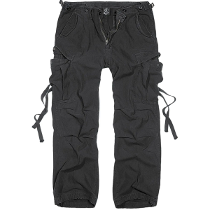 BRANDIT INDIVIDUAL WEAR Men's M65 Black Cargo Pants (1001) - Brandit Individual Wear