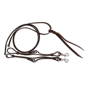 CIRCLE Y Adjustable 5/8in Trail Rein (4710-0001) - Circle Y
