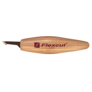 FLEXCUT Mini Detail Skew Knife (KN31) - Flexcut