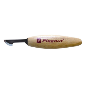 FLEXCUT Hooked Skew Knife (KN37) - Flexcut