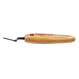 FLEXCUT 1/16in Micro Dogleg Chisel (MT43) - Flexcut