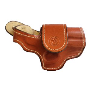 BOND ARMS Driving Leather For 3.5in Barrel Tan With White Stitching RH Holster (H-DT-350-TN-R-BT)