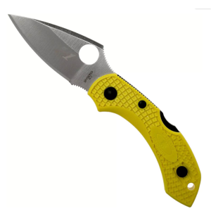 SPYDERCO Dragonfly 2 Salt Lightweight Yellow H1 Knife (C28PYL2)