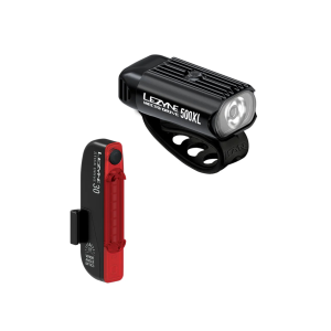 LEZYNE Hecto Drive 500XL and Stick Drive Bicycle Light Set (1-LED-9P-V1504) - Lezyne