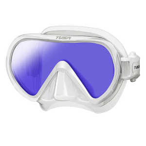 TUSA Ino Pro White Silicone/White Diving Mask (M-1011SQW-WA)