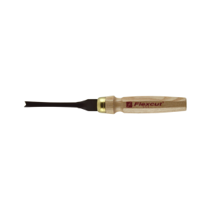 FLEXCUT 60 deg x 3/8" Fixed Handle Mallet V-Tool (MC360) - Flexcut