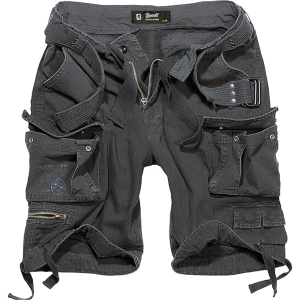 BRANDIT INDIVIDUAL WEAR Men's Relaxed Old White Cargo Shorts (2001-10012) - Brandit Individual Wear