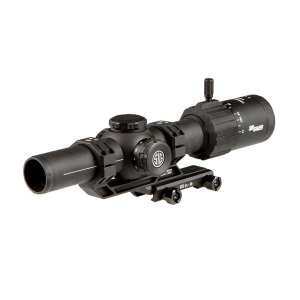 SIG SAUER Tango MSR LPVO 1-8x24mm 30mm SFP MSR-BDC8 Illuminated MOA Reticle Black Riflescope with ALPHA-MSR Cantilvered Mount (SOTM810000