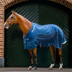 HORSEWARE IRELAND Signature Travel Series 50g Light Navy Blanket (ACHGM2-B000)