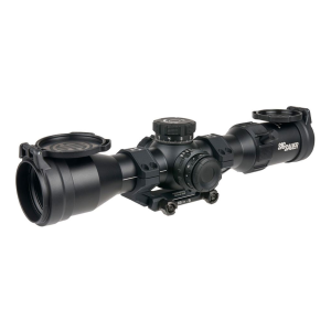 SIG SAUER Tango-MSR 2-12x44 34mm FFP Illum MOA Milling 2.0 Reticle Black Riflescope w/ Mount (SOTM62000)