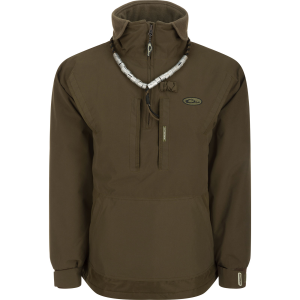 DRAKE Men's MST 2.0 Waterfowl Fleece-Lined 1/4 Zip Jacket (DW2252) - Drake