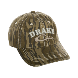 DRAKE Distressed 6-Panel Ball Cap (DH4165) - Drake