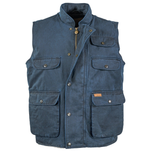OUTBACK TRADING Men's Cobar Brown Vest (29742-BRN) - Outback Trading