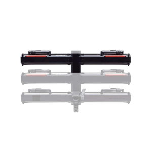 KUAT Piston Pro X Add On LED Dual Ratchet Platform Rack with Kashima - Galaxy Gray (PXAG)