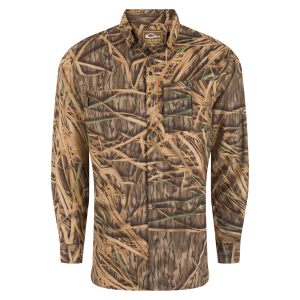 DRAKE Flyweight Long Sleeve Shirt (AD9501) - Drake