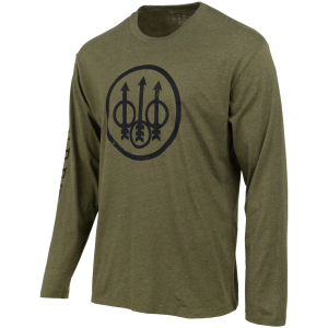 BERETTA Men's Trident Logo Long Sleeve Shirt (TS229T18900) - Beretta