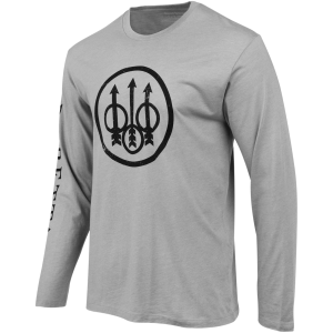 BERETTA Men's Trident Logo Long Sleeve Shirt (TS229T18900) - Beretta