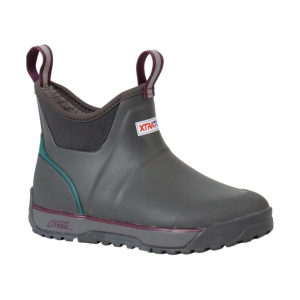 XTRATUF Women's Ice Rubber Ankle Deck Boots - Xtratuf