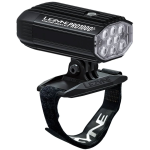 LEZYNE Helmet Micro Drive Pro 1000+ Satin Black Bike Light (1-LED-25H-V337)