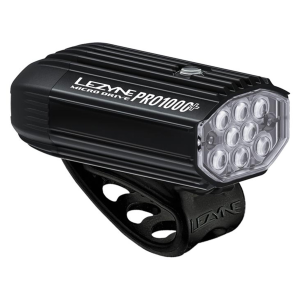 Lezyne LEZYNE Micro Drive Pro 1000+ Front Satin Black Bike Light (1-LED-25F-V337) - $74.99 at gritroutdoors.com