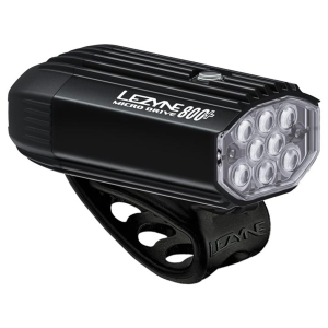 LEZYNE Micro Drive 800+ Front Satin Black Bike Light (1-LED-2-V637)