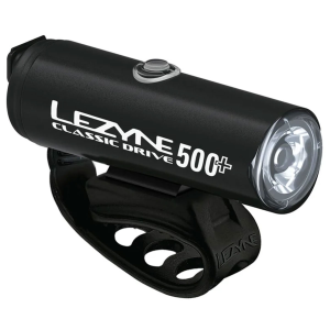 LEZYNE Classic Drive 500+ Front Satin Black Bike Light (1-LED-29-V237) - Lezyne