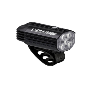LEZYNE Fusion Drive Pro 600+ Front Satin Black Bike Light (1-LED-39-V137)