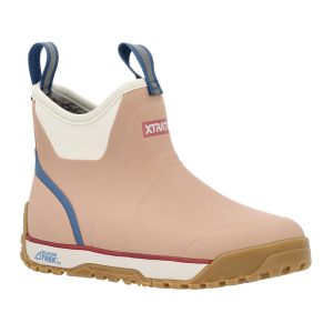 XTRATUF Women's ADB Ice 6in Mahogany Rose Ankle Deck Boots (XWABI400) - Xtratuf