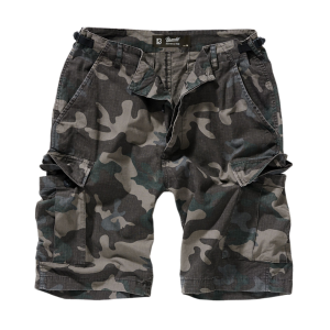 BRANDIT INDIVIDUAL WEAR Men's BDU Ripstop Black Cargo Shorts (2019) - Brandit Individual Wear