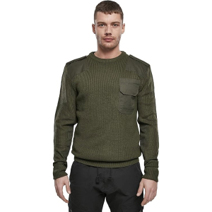 BRANDIT INDIVIDUAL WEAR Men's Commando Black Sweater (5018-11002)