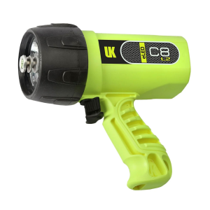 UNDERWATER KINETICS C8 eLED L2 Rechargeable Safety Yellow Dive Light (519620) - Underwater Kinetics