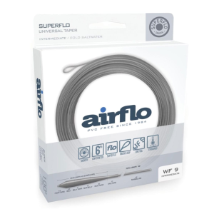 AIRFLO Superflo Cold Saltwater Universal Intermediate Translucent Grey Fly Line (ASF-CSU-TRG)
