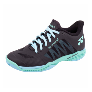 YONEX Women's Power Cushion Comfort Z3 Black/Mint Badminton Shoes (SBCZ3LBKM ) - Yonex