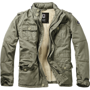 Brandit Individual Wear BRANDIT INDIVIDUAL WEAR Men's Sherpa-Lined Black Military Jacket (9390-11002) - $51.99 at gritroutdoors.com