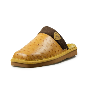 ARIAT Men's Silversmith Ostrich Square Toe Exotic Slippers (AR4423) - Ariat