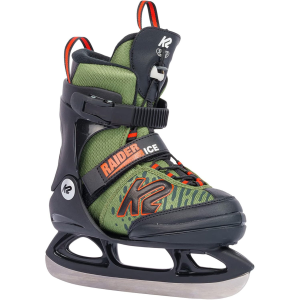 K2 Raider Green/Orange Ice Skates (I220300101)