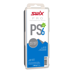 SWIX PS6 Ski Snowboard -6C/-12C Blue Glide Wax (PS06) - Swix