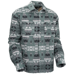OUTBACK TRADING Men's Hudson Sage Shirt Jacket (42720-SAG) - Outback Trading