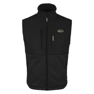 DRAKE Men's Hole Shot Chocolate Chip Solid Vest (DS7391-CHC) - Drake