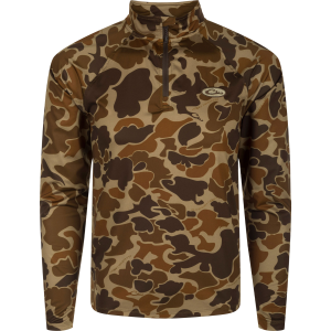 DRAKE EST Microlite Quarter Zip Pullover (DW1620) - Drake