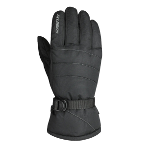 SEIRUS Men's Stitch Black Gloves (1248.1.001)