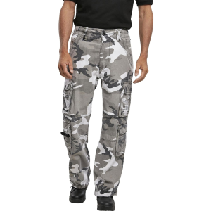 BRANDIT INDIVIDUAL WEAR Men's Authentic Black Cargo Pants (1003-11002) - Brandit Individual Wear