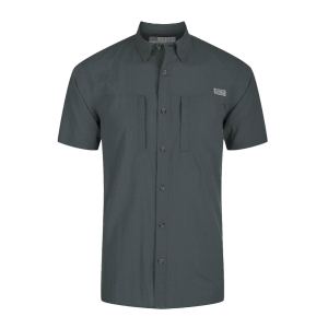 DRAKE Classic Seersucker Minicheck Button-Down Short Sleeve Shirt (DS2240) - Drake