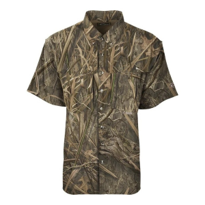 DRAKE Men's EST Camo Flyweight Wingshooters SS Shirt (DW7006) - Drake